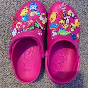 Women's Pink Crocs